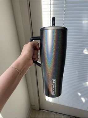 ULTRA RARE BrüMate Glitter Charcoal 40oz Era BNIB